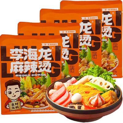 李海龙东北风味麻辣烫387g×4袋