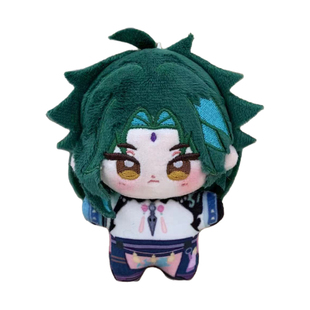 原神温迪魈海星体棉花娃娃毛绒挂件动漫游戏周边万叶散兵玩偶公仔