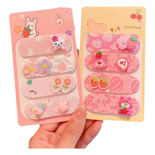 宝宝碎发整理神器女孩头发魔术贴儿童刘海贴发卡头饰女童发饰发帖