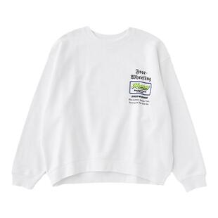 MOUSSY 早春新品年度LOGO设计感通勤套头卫衣女010HSQ90-0340