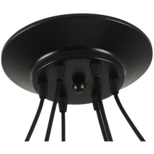 北欧创意DIY吊灯餐厅茶室民宿灯服装店天女散花多头木艺树枝吊灯