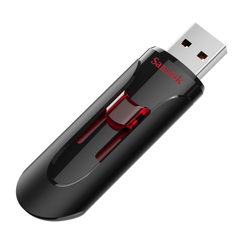 闪迪旗舰店CZ600酷悠64g高速加密电脑U盘官方正品优盘USB3.0