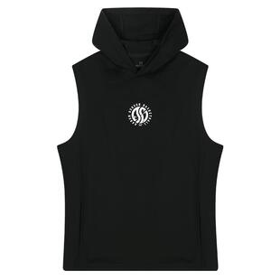 361运动t恤男夏季阿隆戈登连帽无袖背心篮球服上衣针织连帽背心