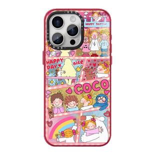 benefit可爱小女孩和朋友们17适用于iphone16promax苹果15PRO晶盾磁吸手机壳13新款14套12冰川纹防摔彩色边框