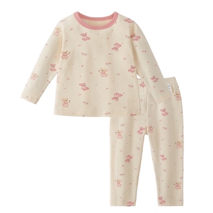 儿童内衣套装冬季女童秋衣秋裤男童加绒保暖衣三岁女宝宝冬款睡衣