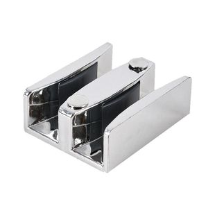 止摆器浴室玻璃门固定夹移门限位器滑轨轨道配件淋浴房门推拉门