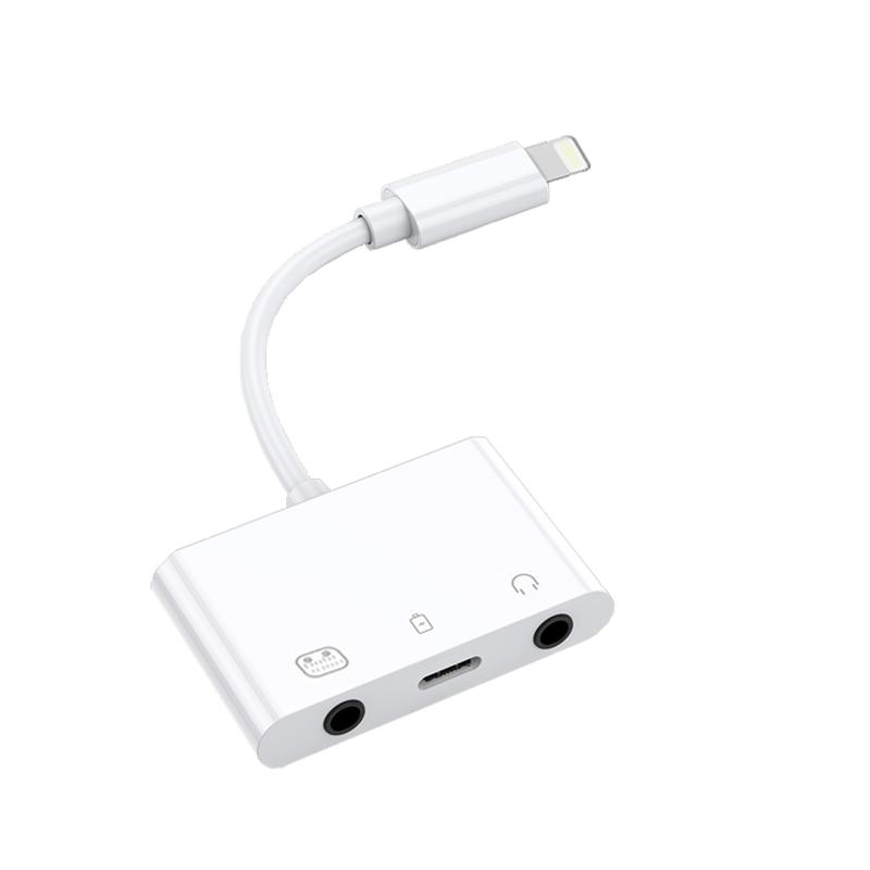 直播一号内外置声卡转换器适用苹果安卓type手机接口耳机转接换头