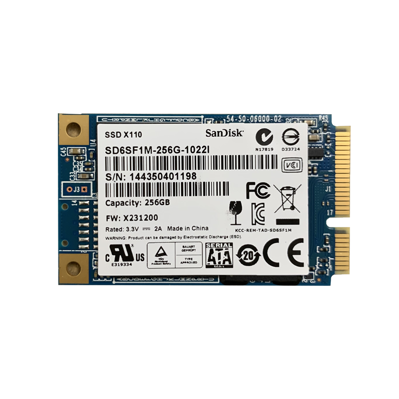 mlcMSATA固态硬盘256G迷你笔记本