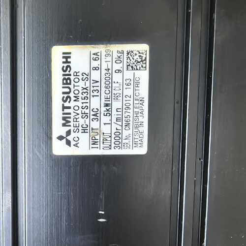 下单前咨询拆机三菱电机HC-SFS153X-S2/3AC-131V