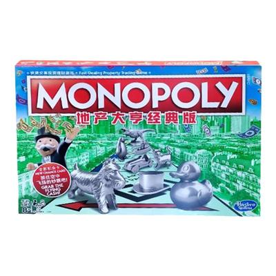 Monopoly大富翁强手棋桌聚会玩具