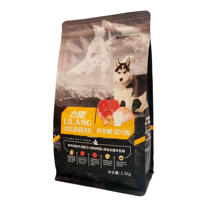 力狼狼途奶糕犬粮1.5kg增肥粮3斤