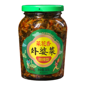 菜花香外婆菜炒饭拌面爽口下饭菜