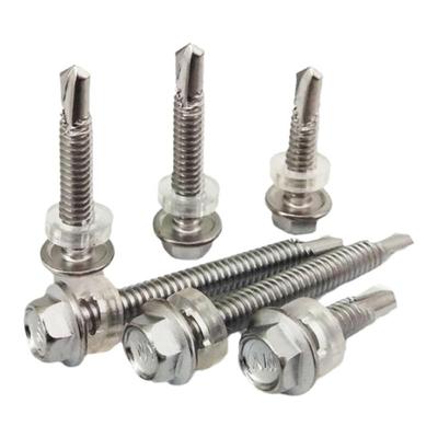 410不锈钢外六角钻尾螺丝