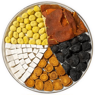 二陈汤茶包中药饮片甘草法半夏茯苓乌梅陈皮水燥湿化痰陈皮乌梅饮