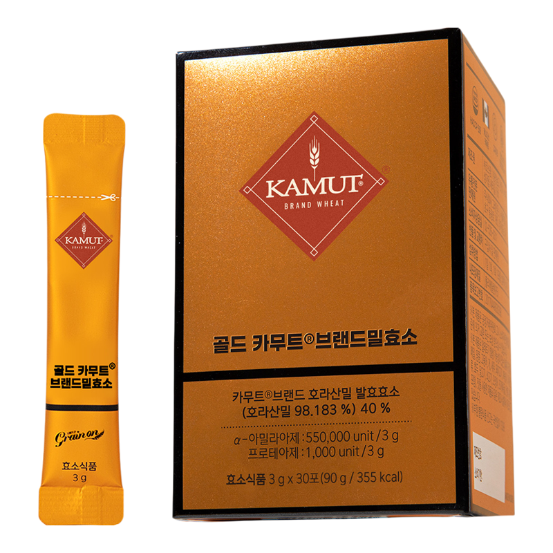 Grain On 酵素KAMUT天然发酵植物黄金卡姆酵素肠道消化益生菌30条