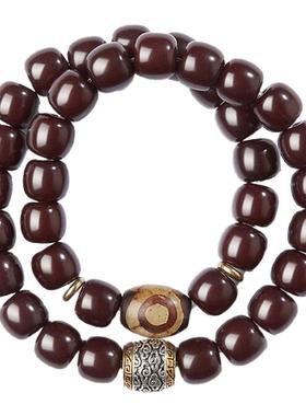 普陀山菩提手串男款双圈老料