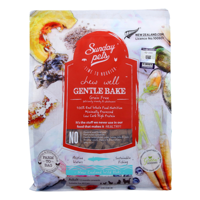 Sundaypets烘焙猫粮鳕鱼营养美毛