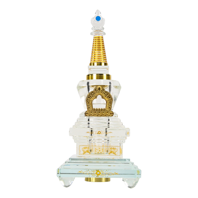 水晶菩提舍利塔家用佛前供奉塔