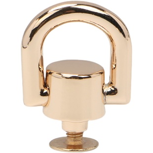 口红包改造无挂勾包改装 铜质包侧边挂扣diy旋转和尚头银色浅金色