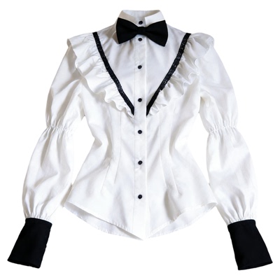 王子lolita燕尾马甲衬衫短裤套装