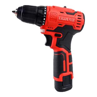 力达12V无刷手电钻高速小钢炮充电钻电动螺丝刀金属手电转小电批