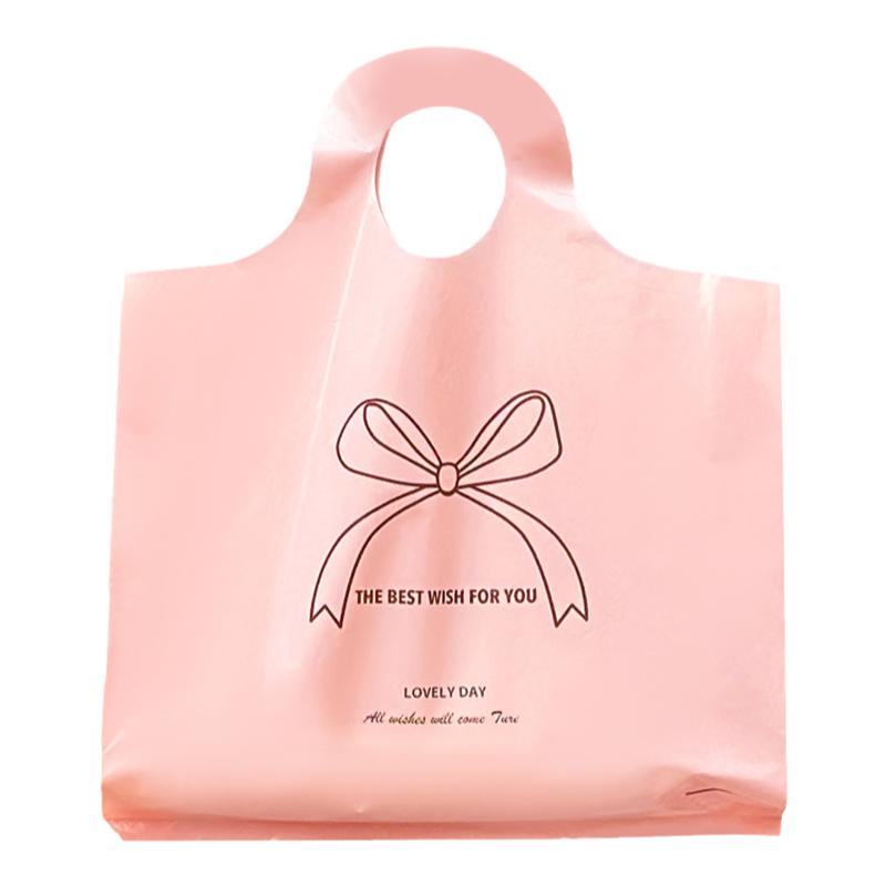 定制logo礼品女装购物袋蝴蝶结