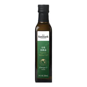 晟麦有机核桃油250ml 初榨低温冷榨物理一级食用油有机营养DHA