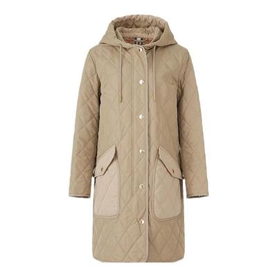 Burberry博柏利中长款女士棉服