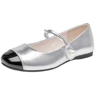 大东玛丽珍鞋2026春季新款小香风女鞋平底工作鞋女单鞋百搭小皮鞋