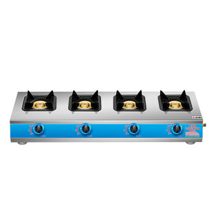 志高商用煲仔炉多头燃气灶天然液化气四六头多眼煤气灶砂锅带熄火