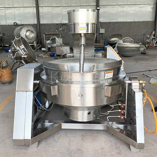 电加热熬糖化糖锅 花生芝麻酱板栗行星炒锅 红油火锅底料炒制机