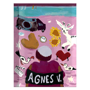 物色时差【瓦尔达】原创设计磁性贴电影导演家居装饰礼物冰箱贴