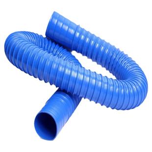 蓝色工业吸尘管pvc排风软管通风管机樨管25-40CM支持定做加厚包邮