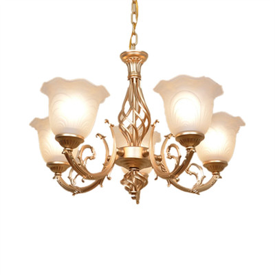 风铁艺客厅灯饰欧式铁艺吊灯