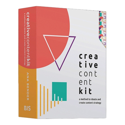 英文原版 Creative Content Kit 创新沟通商业交流卡牌 英文版 进口英语原版书籍