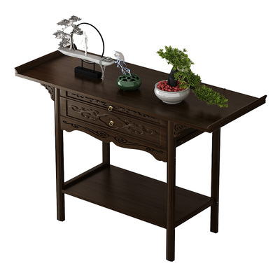 当季大促禅意香案桌简约收纳架