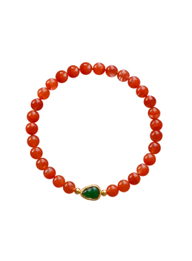 收藏级天然南红翡翠葫芦手串手链