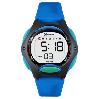 名瑞儿童手表男女幼儿园3-8岁小学生运动电子手表男防水闹钟夜光