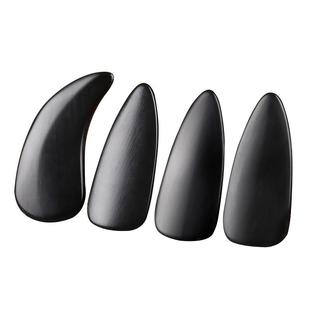 牛角古筝指甲专业演奏级成人儿童考级专用双面弧天然材质义甲片