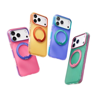 papi酱同款|图拉斯O3Hue软支点壳新款iPhone17ProMax适用苹果16手机磁吸外壳全包保护套p支架17p新ip好看pm官