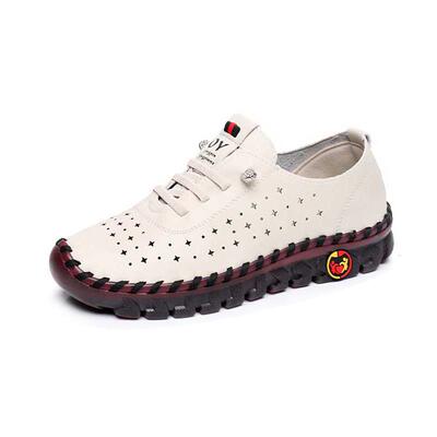 断码清仓牛筋底妈妈凉鞋透气单鞋