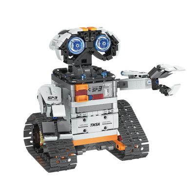 益智拼装编程机器人圣诞节的礼物