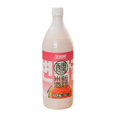 饮诺醺米酒延边特产奶茶米酒奶油青提百香果甜酒延吉朝鲜族玛格丽