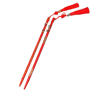 秤杆结婚礼挑盖头杆子中式流苏红色喜字称心如意喜称闹洞房婚庆