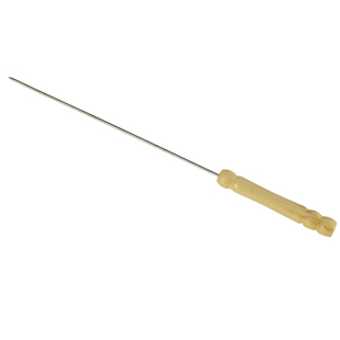 蛋仔兄弟 木柄不锈钢鸡蛋仔挑针 章鱼小丸子工具配件针钢针烧烤针