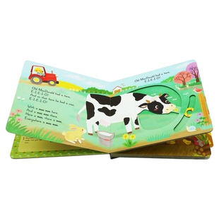 【自营】英文原版 Sing Along with Me Busy Bizzy Bear 纸板活动机关操作书 欧美经典儿歌 欢唱童谣绘本 亲子互动 边玩边学