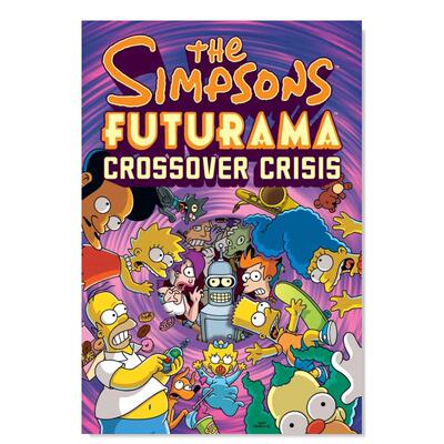 【现货】【Abrams】辛普森一家未来世交叉危机英文漫画进口原版书精装The Simpsons Futurama Crossover Crisis GroeningAbrams