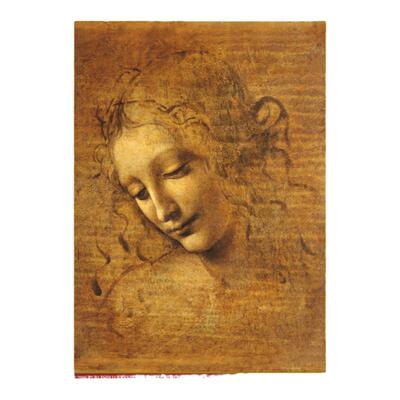 意大利进口名画少女头像拼图