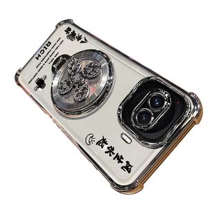 适用vivoiqooz11turbo手机壳iqooz11tubro保护硅胶套vivo自带镜头膜全包气囊防摔iqoo透明软男女爱酷z11支架