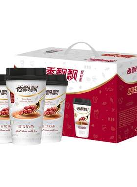 香飘飘好料红豆奶茶15杯礼盒装